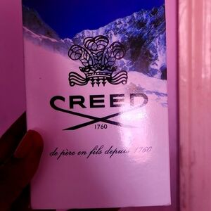 100 ml Creed Silver Mountain Water, niche brand, 400 dollar value, never opened,